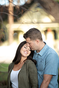 Fullerton Arboretum Engagement Photography