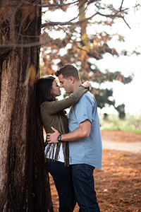 Fullerton Arboretum Engagement Photography