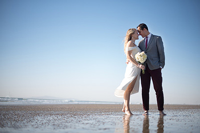 Huntington Beach Pier Engagement Photos